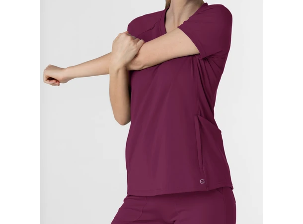 Renew Dametunika med fire lommer Wine L 