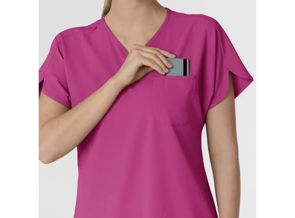 Renew Tunika med Hjerteformet hals Raspberry L 