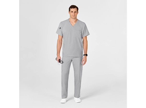 W123 Herretunika med V-hals Grey XS 