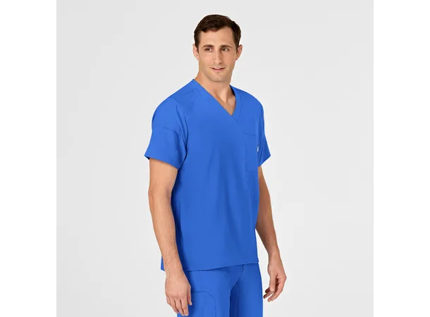 W123 Herretunika med V-hals Royal L 