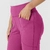 Renew Knit Yogabukse med strikk i livet Raspberry M 