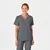 W123 Unisex tunika med 4 lommer Pewter XL 