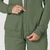 Renew Knit Damejakke med hette Olive XL 