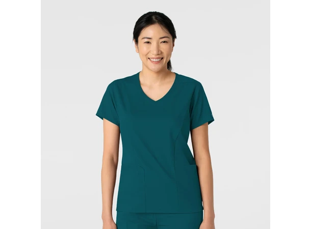Boundless Dametunika med kurvet V-hals Caribbean XL 