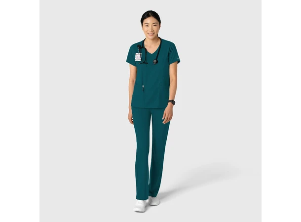 Boundless Dametunika med kurvet V-hals Caribbean XL 