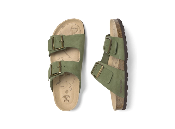 Bris Sandaler Olive Green 42 