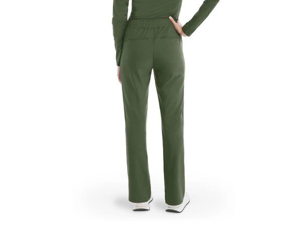 CRFT Damebukse med bootcut Olive TXL 