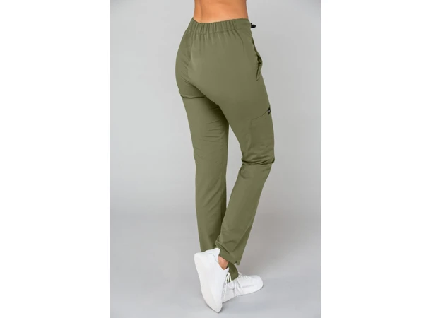 DYNAMIC Damebukse med snøring i livet Khaki XL 