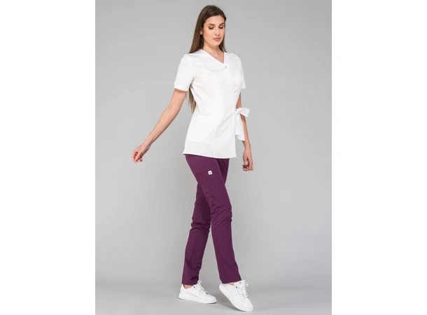DYNAMIC Damebukse med snøring i livet Plum XL 