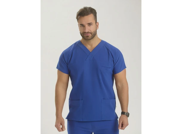 Helseuniform Alex Unisex Tunika Royal XS 