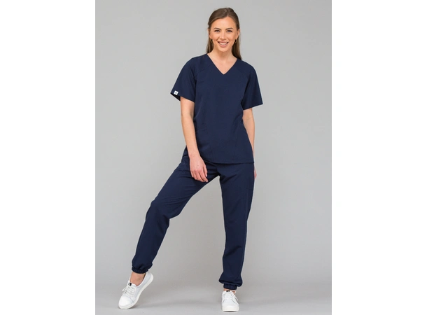 KIM Dametunika med V-hals Ink Blue XL 