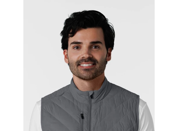 Layers dunvest for herre Pewter XXL 