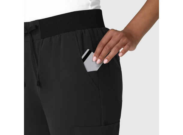 Nova Damebukse med strikk i livet Black 3XL 
