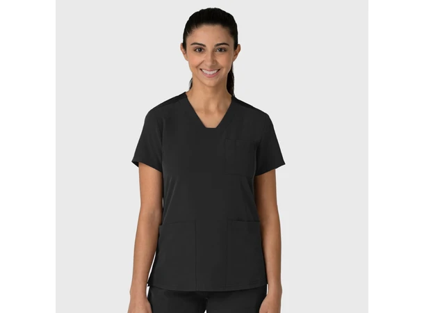 Nova Dametunika med V-hals Black S 