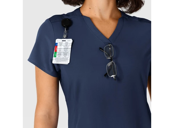 Nova Dametunika med V-hals Navy M 