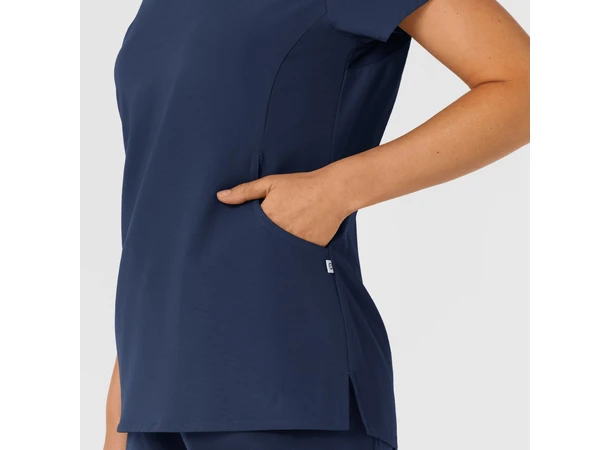 Nova Dametunika med V-hals Navy M 