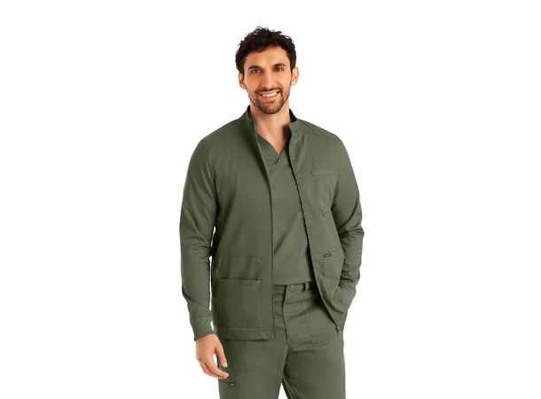 ProFlex Herrejakke med brystlomme Olive Moss XXL 