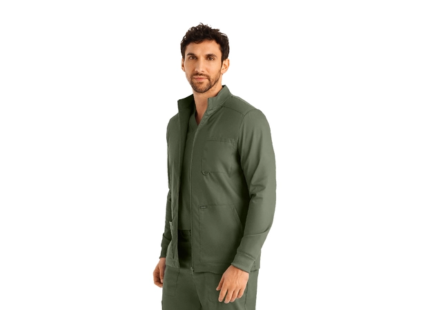 ProFlex Herrejakke med brystlomme Olive Moss XXL 