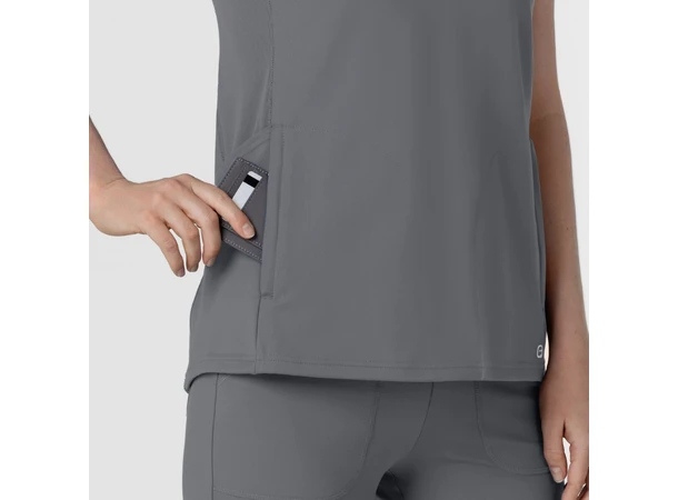 Renew Dametunika med fire lommer Pewter 3XL 