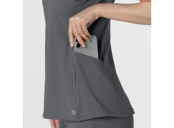 Renew Dametunika med fire lommer Pewter 3XL 