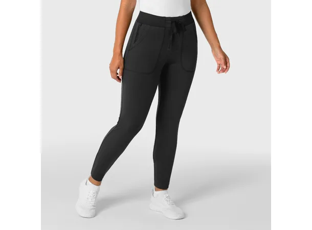 Renew Knit Damebukse med snøring i livet Black S 