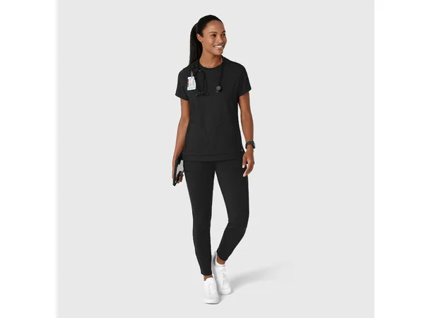 Renew Knit Dametunika med rund hals Black M 