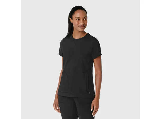 Renew Knit Dametunika med rund hals Black M 