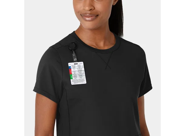 Renew Knit Dametunika med rund hals Black M 