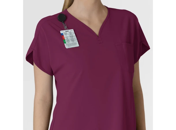 Renew Tunika med Hjerteformet hals Wine L 