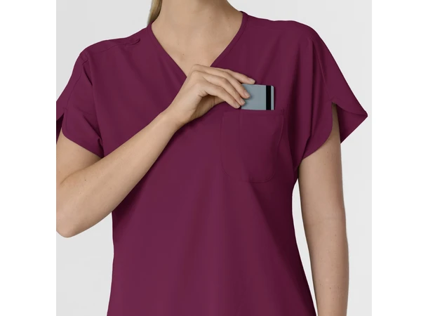 Renew Tunika med Hjerteformet hals Wine L 