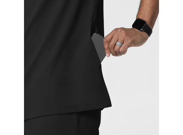 Thrive Herretunika med brystlomme Black S 