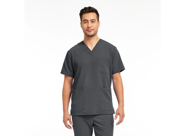 V-Tess Herretunika med V-hals Dark Pewter L 