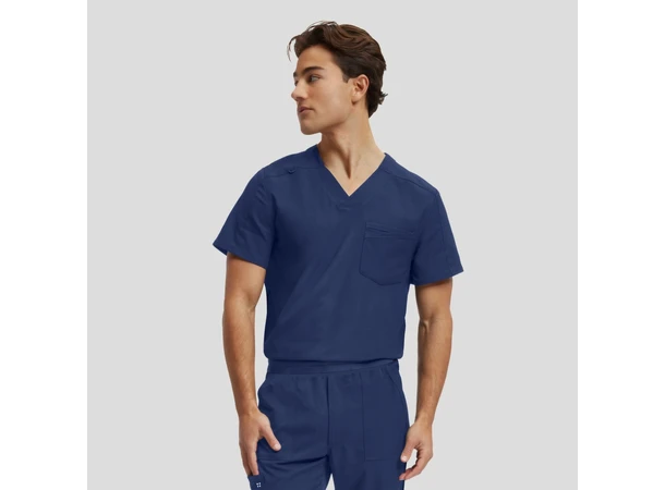 Vibe Herretunika med V-hals Navy M 