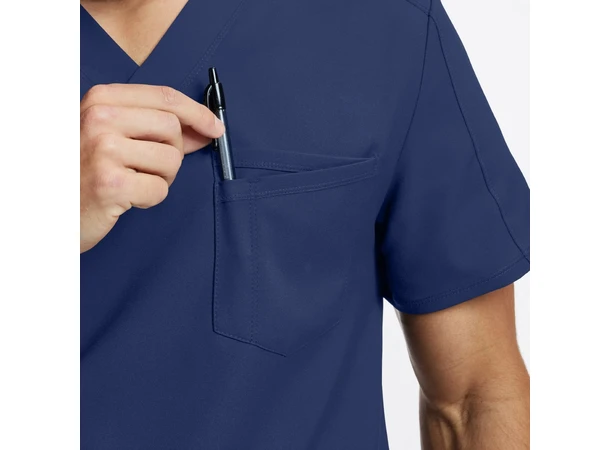 Vibe Herretunika med V-hals Navy M 