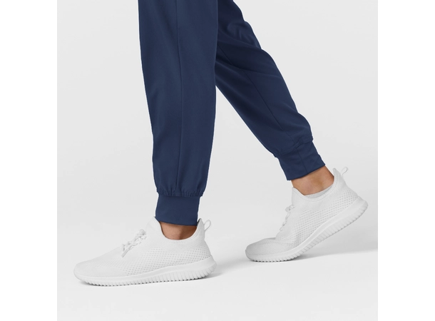 W123 Damebukse med strikk i ben Navy M 