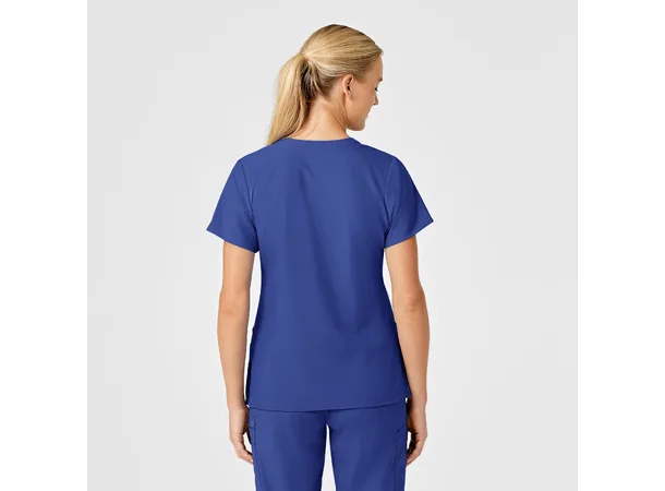 W123 Dametunika med V-hals Galaxy Blue S 