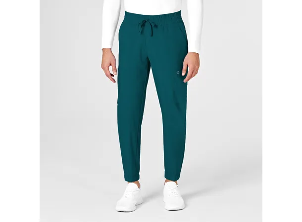 W123 Herrebukse med cargolommer Caribbean Blue XXL 