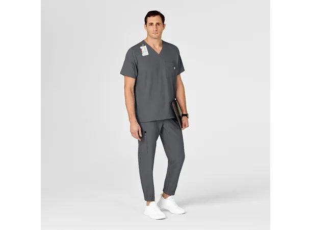 W123 Herrebukse med cargolommer Pewter 3XL 