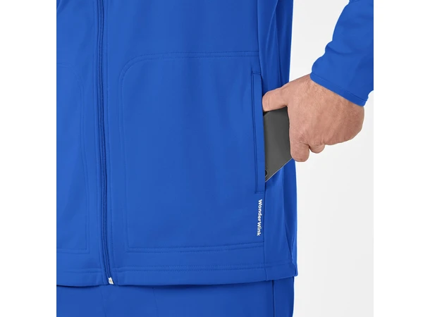 W123 Herrejakke med frontlommer Royal 3XL 