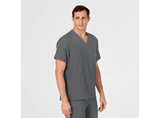W123 Herretunika med V-hals Pewter 3XL 
