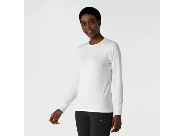 W123 Langermet T-shirt White XS 