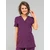 MIA Dametunika med Y-hals Plum XXL 