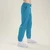 Helseuniform Bukse med strikk i ben Turkis XL 