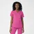 Thrive Dametunika med frontlommer Hot Pink S 