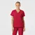 W123 Dametunika med V-hals Red 3XL 
