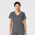 Boundless Dametunika med kurvet V-hals Pewter S 
