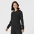 Renew Knit Damejakke med hette Black M 