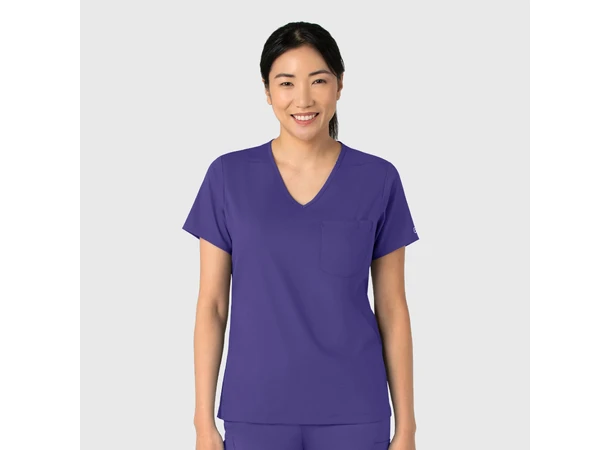 Boundless Dametunika med kurvet V-hals Grape L 