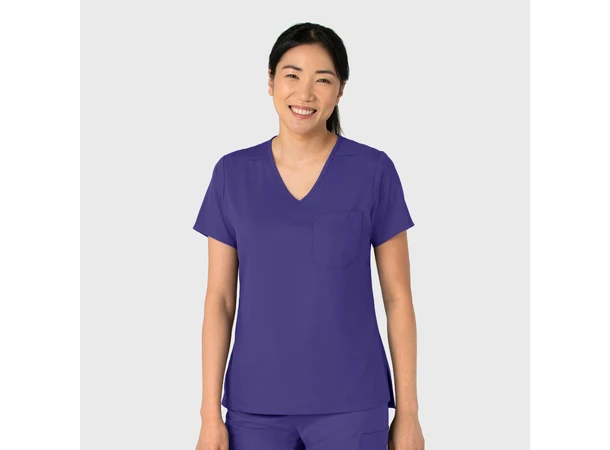 Boundless Dametunika med kurvet V-hals Grape L 