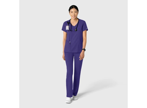 Boundless Dametunika med kurvet V-hals Grape XXS 